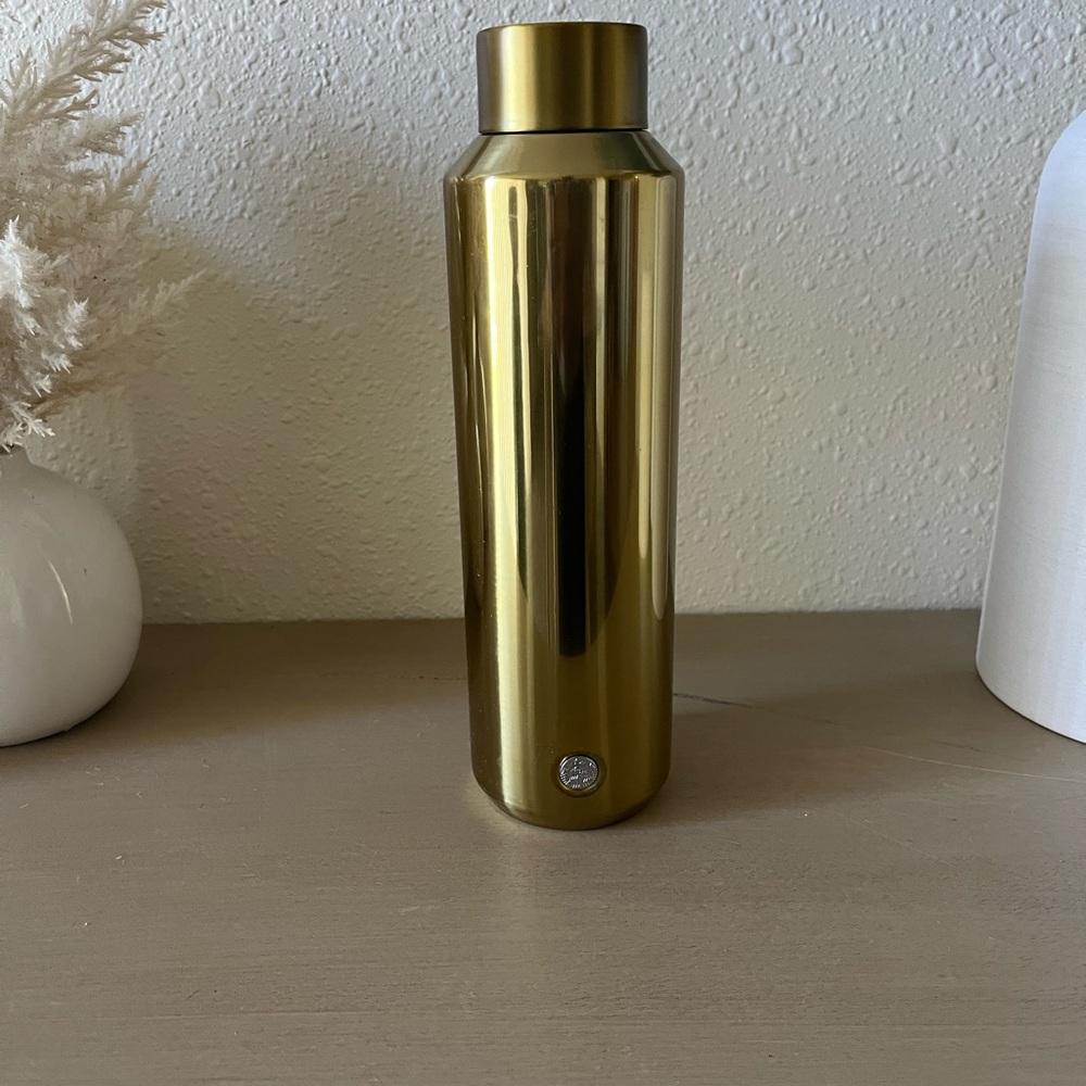 Starbucks 30oz Gold Stainless Steel Water Bottle